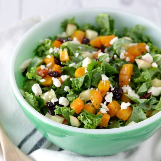 Fall Harvest Salad - Recipe photo by chiselandfork