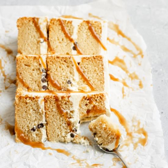 Vegan Vanilla Cake - Recipe photo by thecuriouschickpea