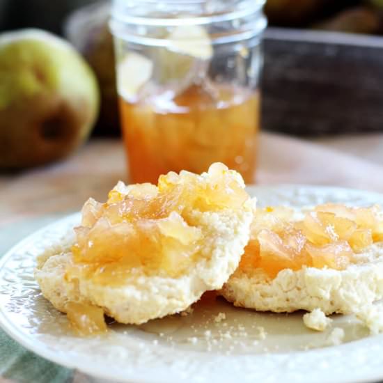 Citrus + Ginger Pear Preserves - Recipe photo by Buy This Cook That