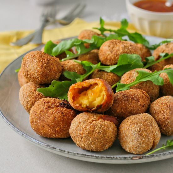 Gluten free cheese croquettes - Recipe photo by vanillafrost4