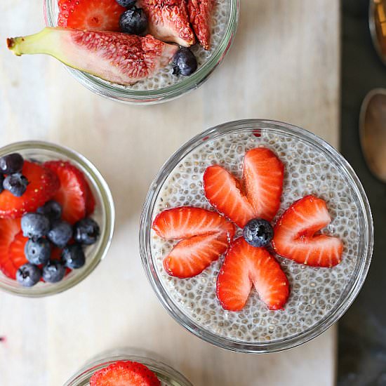Chia Seed Pudding - Recipe photo by Delightful Mom Food
