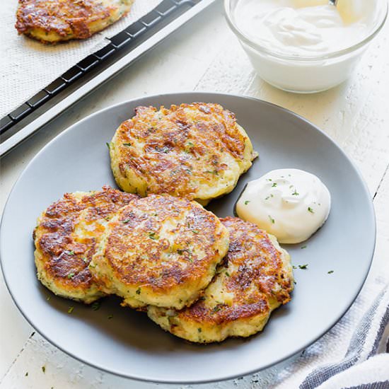 Loaded Mashed Potato Patties - Recipe photo by BusyCooks