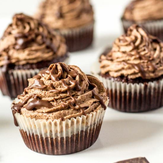 Extra Chocolate Cupcakes - Recipe photo by Blondie-ish at kitchen