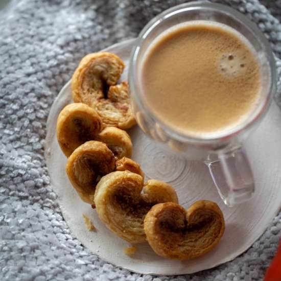 Pumpkin Spice Palmiers - Recipe photo by awayfromthebox
