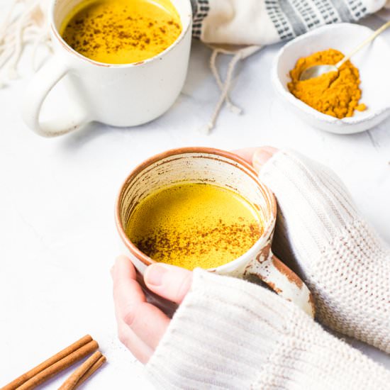 Fall Spiced Golden Milk - Recipe photo by Danilicious