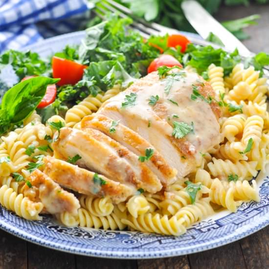 Southern Baked Chicken Parmesan - Recipe photo by The Seasoned Mom
