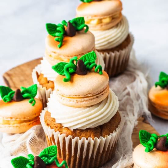 Pumpkin Cupcakes - Recipe photo by piesandtacos
