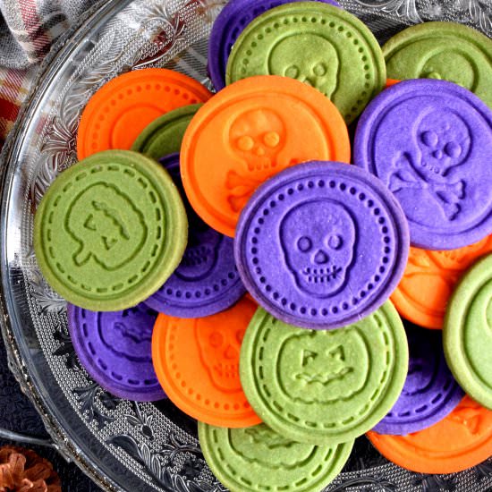 Halloween Sugar Stamp Cookies - Recipe photo by byronethomas