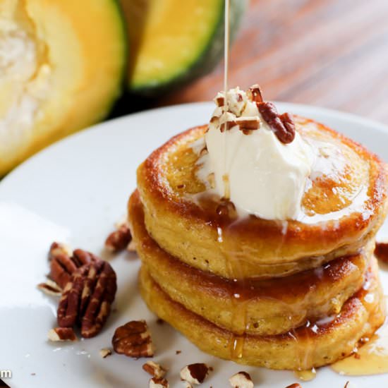 Pumpkin Pancakes - Recipe photo by Welcome2ourTable