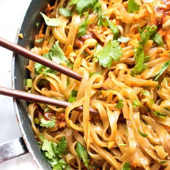 20 Min Sweet and Spicy Noodles - Recipe photo by servedfromscratch