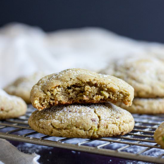 Pistachio Butter Cookies - Recipe photo by Wild wild whisk