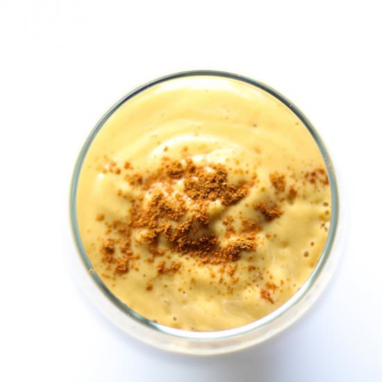 PROTEIN PUMPKIN SMOOTHIE - Recipe photo by VeganWithCurves