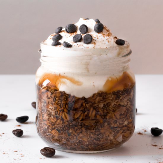 Coffee Overnight Rolled Oats - Recipe photo by claudiacanu