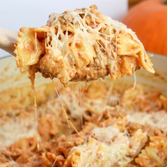 Meaty Bat Wing Pasta - Recipe photo by Cheesecurdinparadise