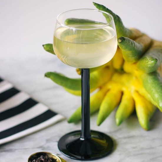 Buddha's Hand Clarified Milk Punch - Recipe photo by Hannah Berry