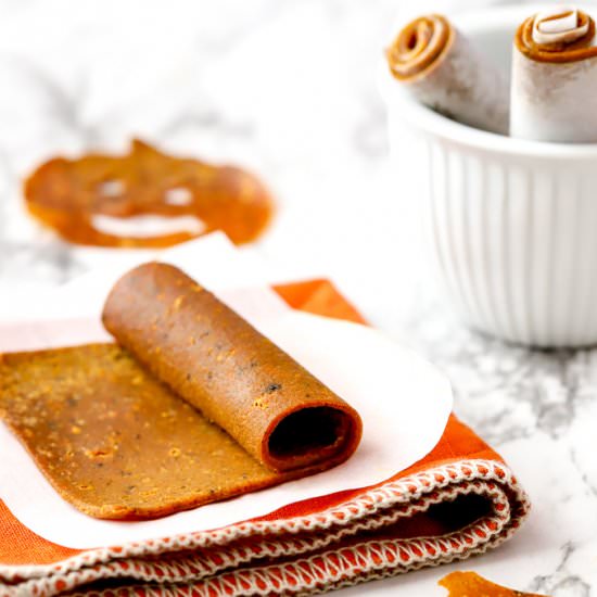 Pumpkin Fruit Leather - Recipe photo by abakershouse