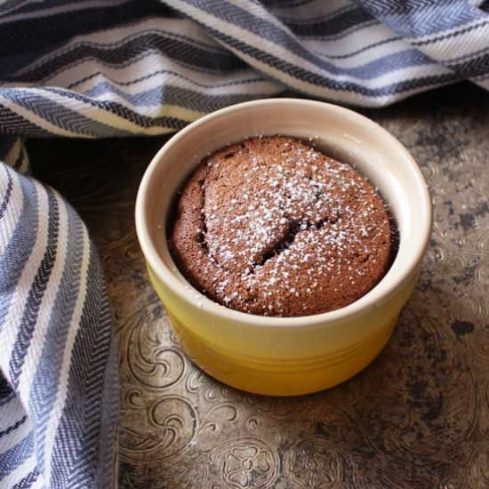 2 Ingredient Chocolate Cake For One - Recipe photo by One Dish Kitchen