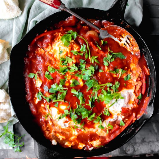 Shakshuka - Recipe photo by pageandplate