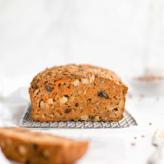 Healthy Morning Glory Pumpkin Bread - Recipe photo by foods for the soul