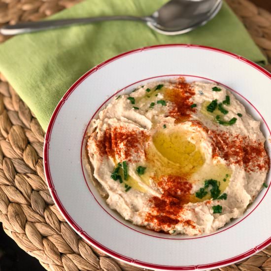 Jackfruit Seed Hummus - Recipe photo by jollytomato