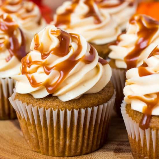 Pumpkin Cupcakes - Recipe photo by QueensleeAppetit