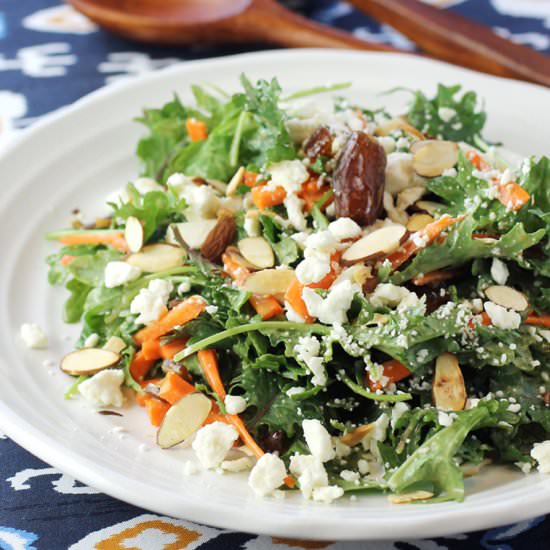 Syrian kale salad - Recipe photo by Food Gal