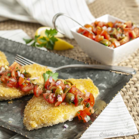 Potato Crusted Halibut - Recipe photo by Compelled To Cook