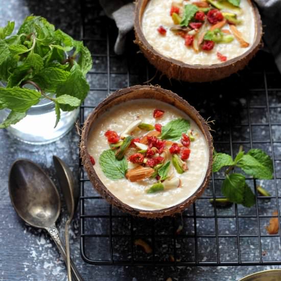 Samvat Kheer - Recipe photo by easyfoodsmith