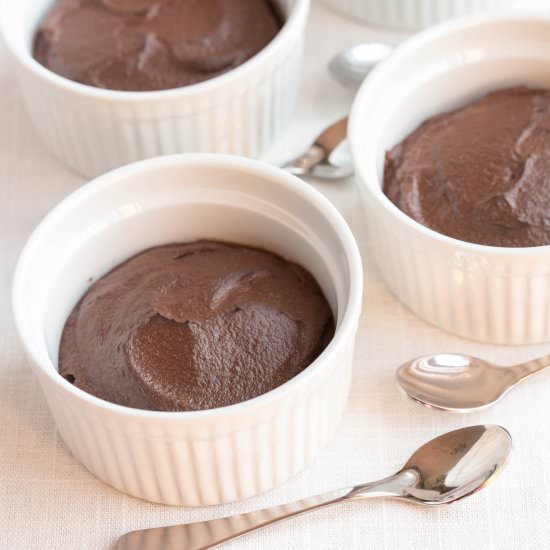 Cauliflower Chocolate Pudding - Recipe photo by littlebitrecipes