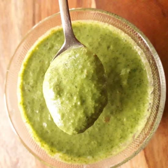 Curd & Cilantro Dip - Recipe photo by My Dainty Kitchen