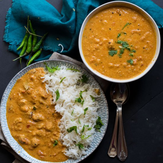 Instant pot soya chunks curry - Recipe photo by cookingwithpree