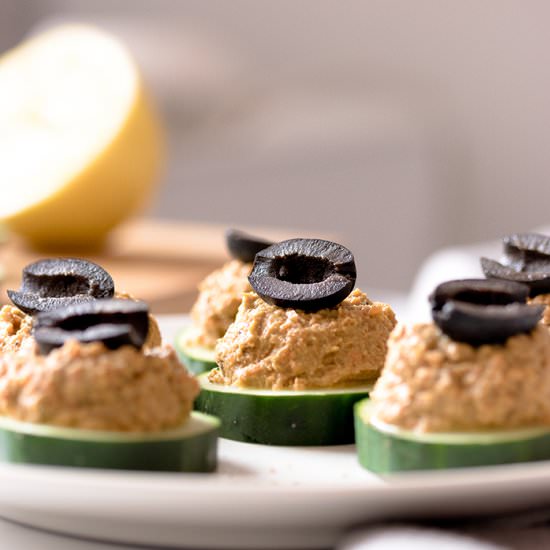 Cucumber Appetizers Sardine Spread - Recipe photo by claudiacanu