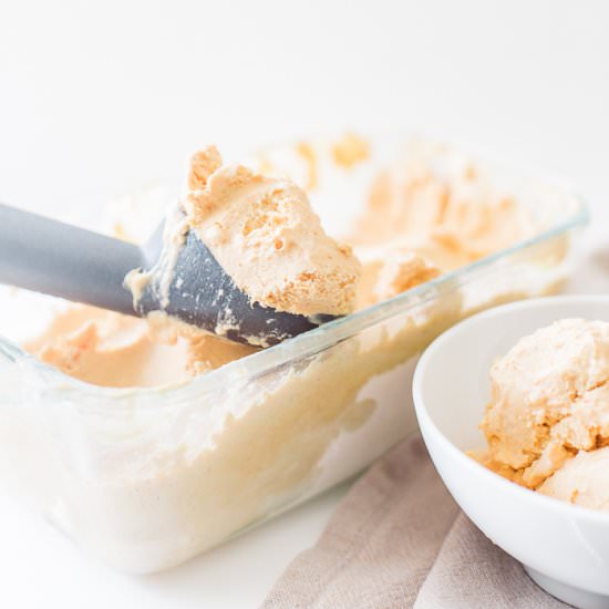 Pumpkin Ice Cream - Recipe photo by makinghomebase