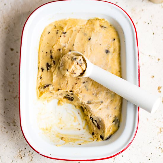 Salted Fudge Tahini Ice Cream - Recipe photo by heinstirred