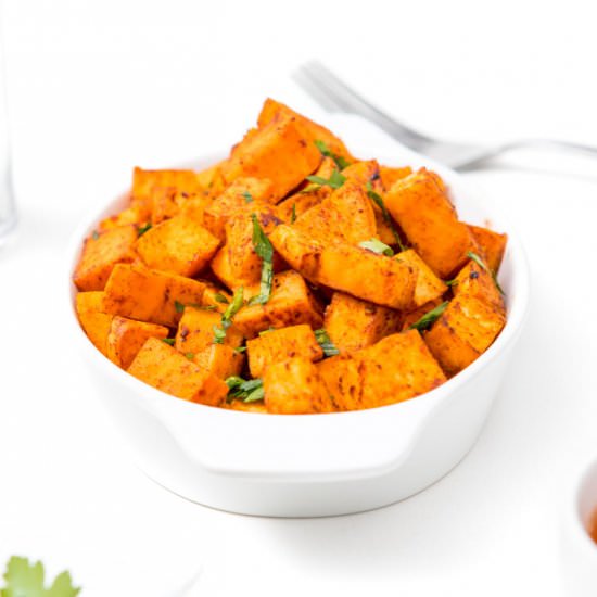 Maple cinnamon sweet potatoes - Recipe photo by thanksgiving