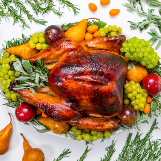 Perfect roast turkey - Recipe photo by thanksgiving