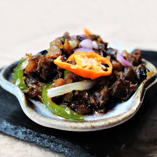 Spicy Smoked Herring - Recipe photo by tchakayiti