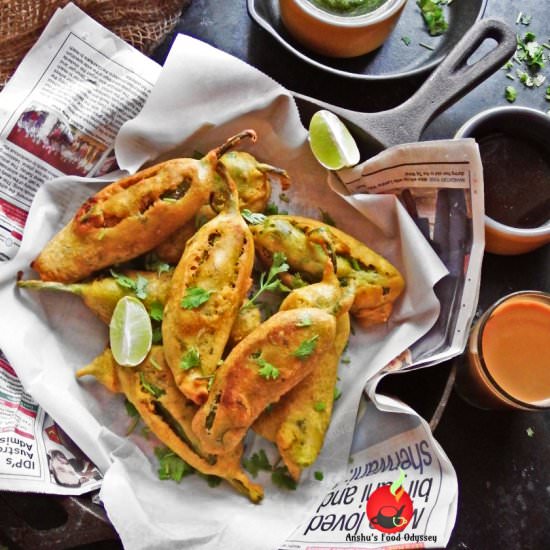 Mirchi Vada - Recipe photo by anshusfoododyssey
