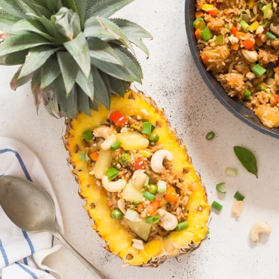 Thai Pineapple Fried Rice - Recipe photo by currytrail