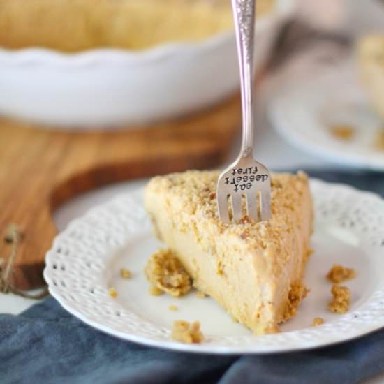 Pumpkin Ice Cream Pie - Recipe photo by suebeehomemaker