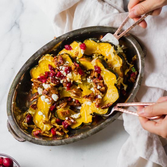 Roasted Acorn Squash - Recipe photo by heyemilyann