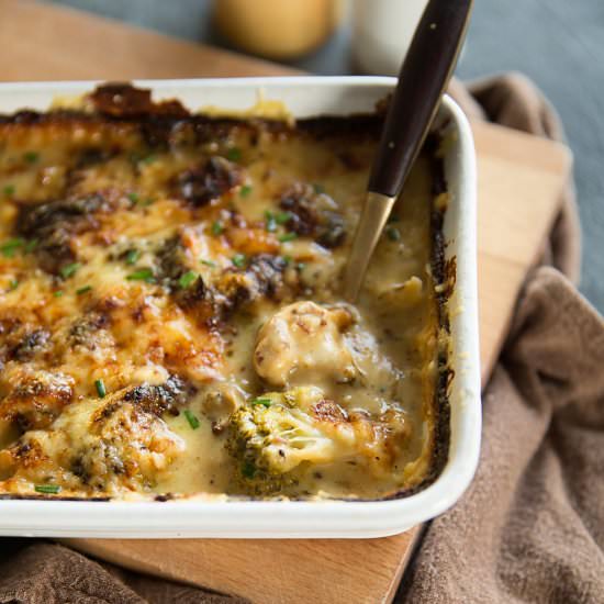 Broccoli and Cauliflower Cheese - Recipe photo by dontgobaconmyheart