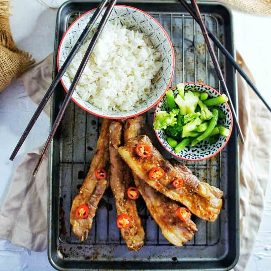 Honey Soy Pork Ribs - Recipe photo by SweetCaramelSunday