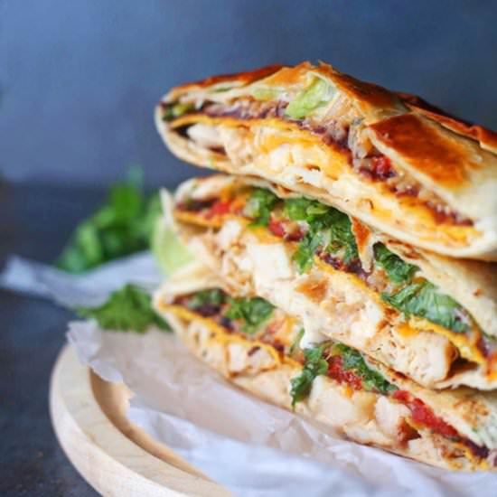 Spanish Crunchwrap - Recipe photo by nicolenared