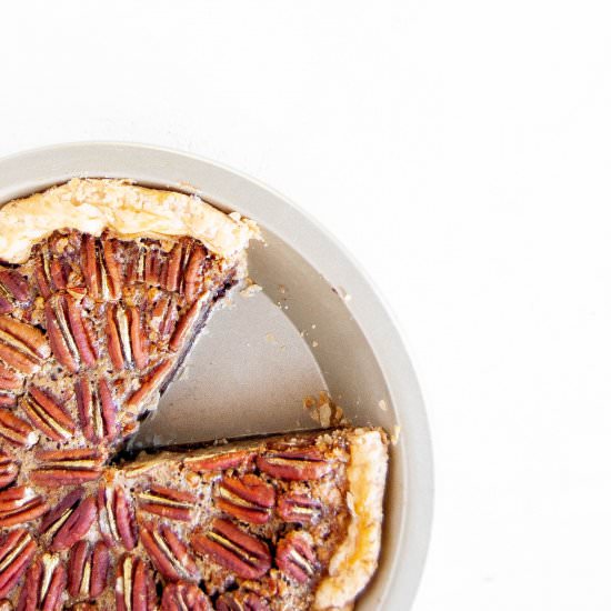 Chocolate Pecan Pie - Recipe photo by Beyond the Butter