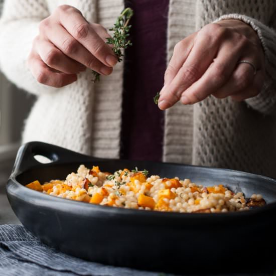 Roasted Butternut Squash Cous Cous - Recipe photo by lifeisbutadish