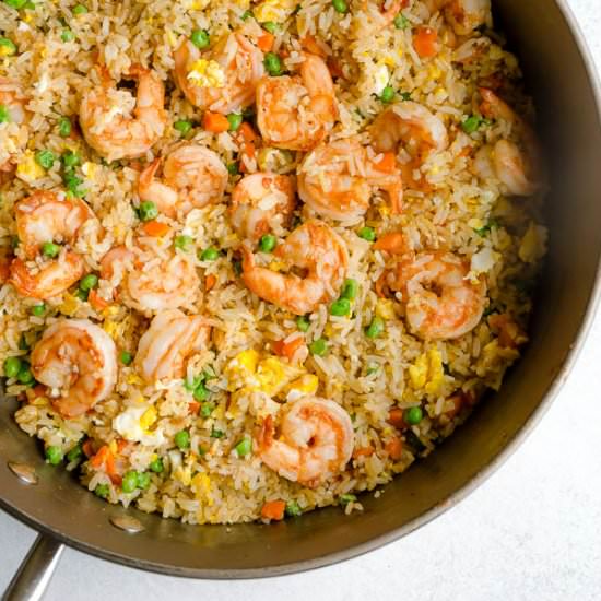 Spiced Shrimp Fried Rice - Recipe photo by BusyCooks