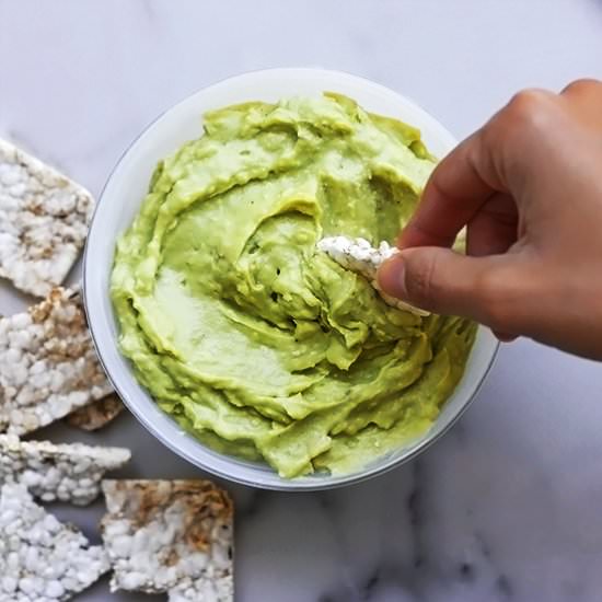CREAMY AVOCADO DIP - Recipe photo by BrightBird