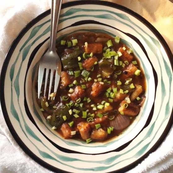 Baby Corn Manchurian - Recipe photo by My Dainty Kitchen