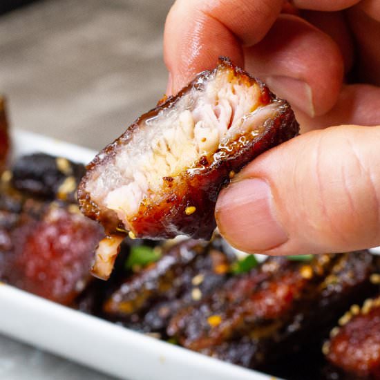 Korean Style Pork Belly - Recipe photo by Jaxx The Bearded Hiker